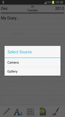 Diary android App screenshot 5