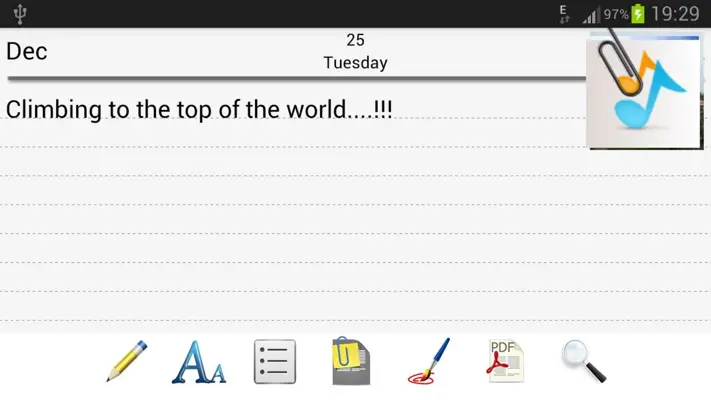 Diary android App screenshot 6