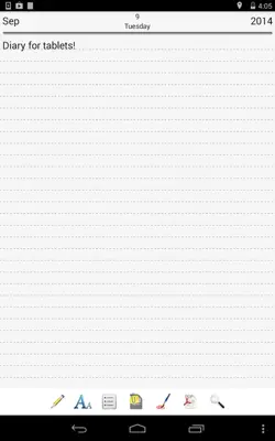 Diary android App screenshot 8